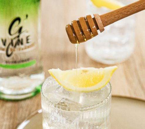 Gin and honey: a valuable combination